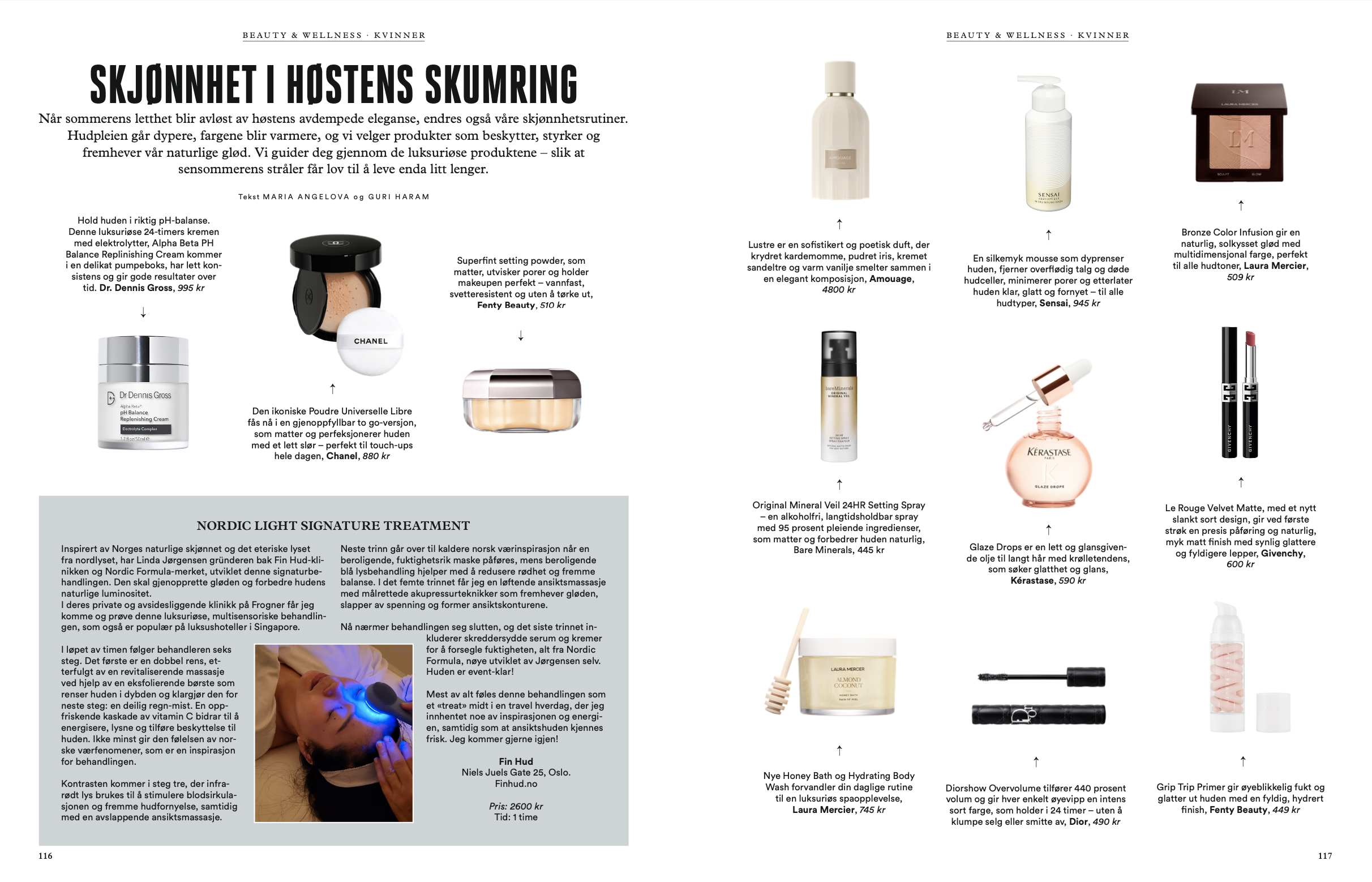 Luxury Aficionados Autumn 2025 Northern Light Treatment